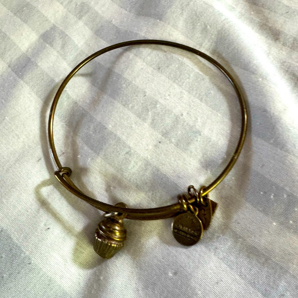 Alex and ani cupcake bangle